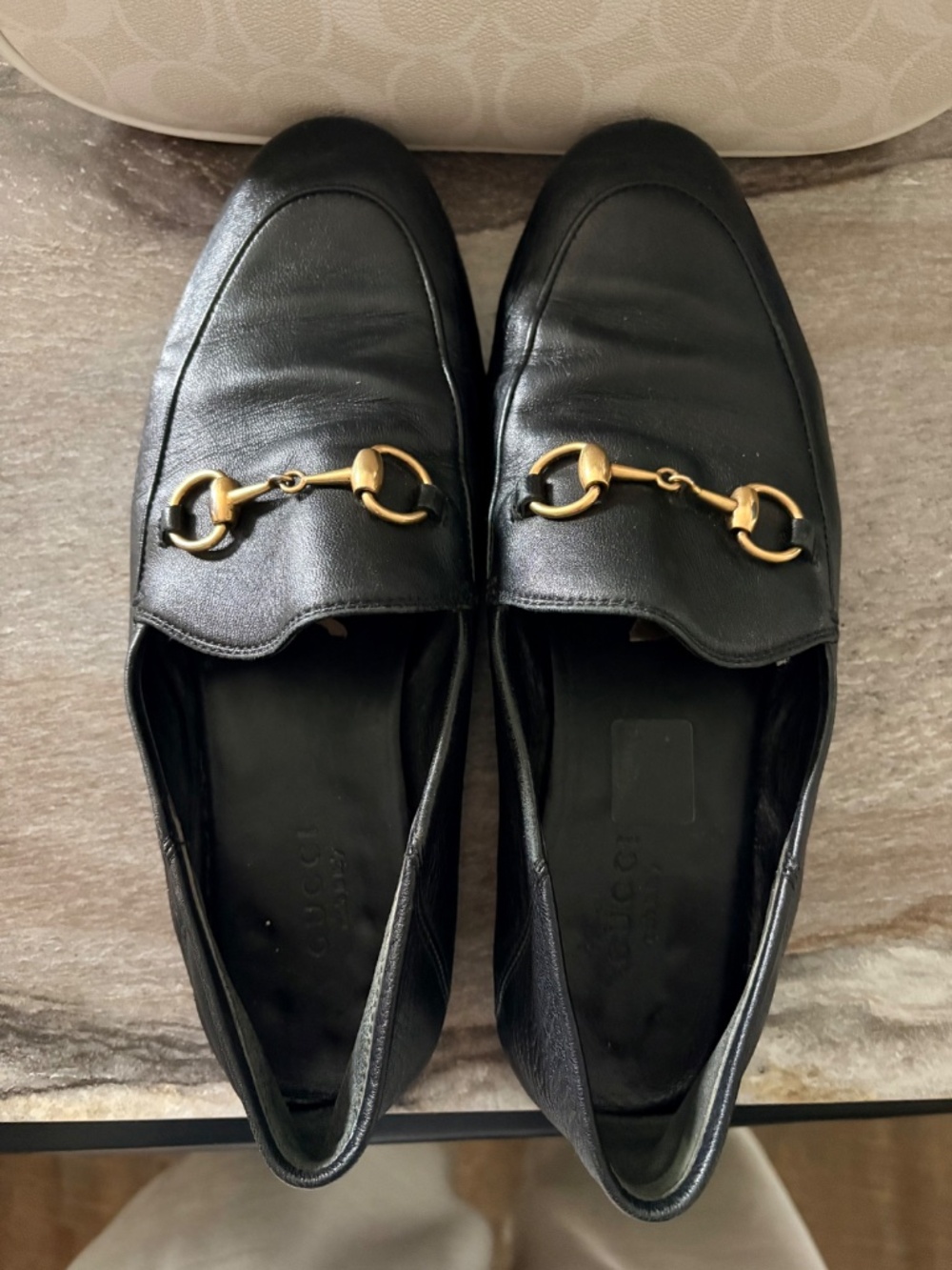 Gucci Black Leather Women’s Horsebit Loafers - Picture 11 of 16